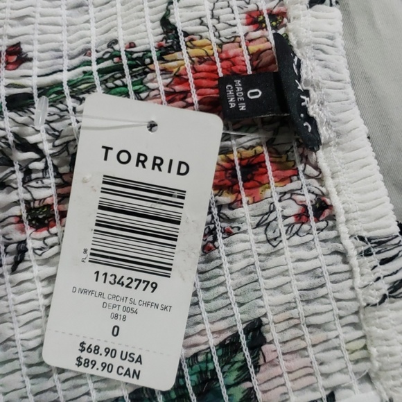 NWT! Floral dress with crochet accents - Picture 6 of 7